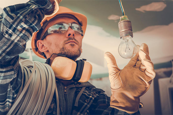 a professional electrician