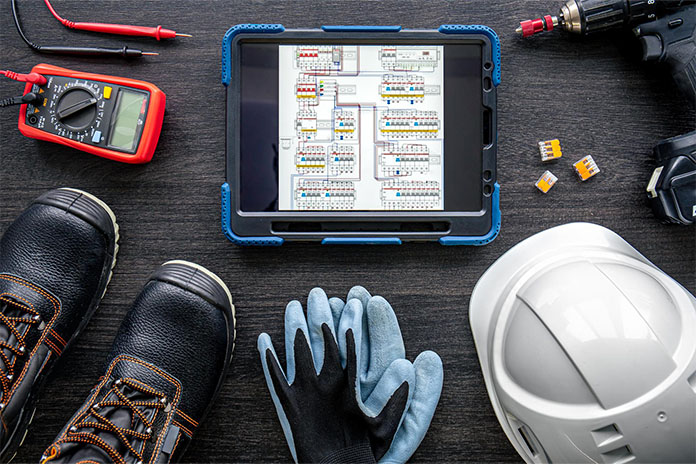 Master Electrician ensures electrical codes and safety guidelines
