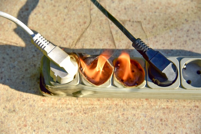 Burning Smell or Discolored Outlets