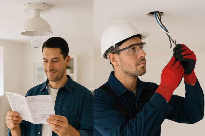 Can You Install a Light Fixture Yourself?